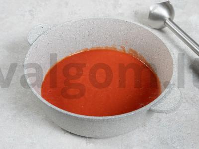 Klasikinė pomidorų pasta Žingsnis 7