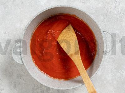 Klasikinė pomidorų pasta Žingsnis 10