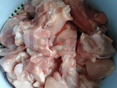 Plovas su vištiena katile su paprika ir ciberžole Žingsnis 1