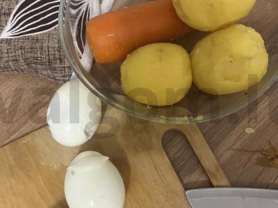 Klasikinis Olivier su virta dešra Žingsnis 2