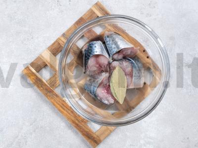 Marinatas skumbrėms Žingsnis 2