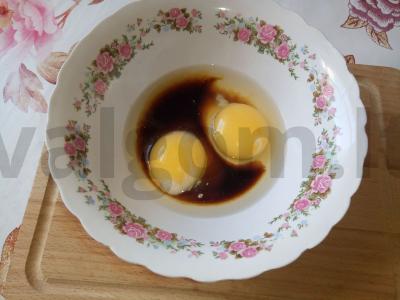 Aštrūs baklažanų ritinėliai su prieskonių įdaru Žingsnis 3