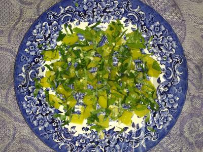 Lengvas salotas su moliūgu ir salierais Žingsnis 3