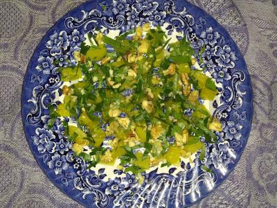 Lengvas salotas su moliūgu ir salierais Žingsnis 4