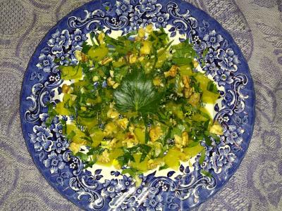 Lengvas salotas su moliūgu ir salierais Žingsnis 5