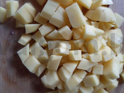 Špinatų sriuba su meatballs Žingsnis 4