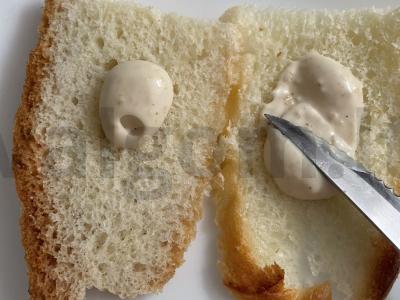 Sumuštinis „Žvalus rytas“ su sūriu ir ciberžole Žingsnis 4