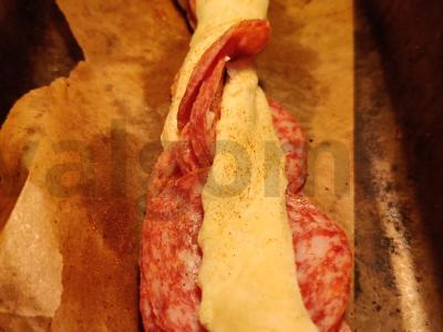 Kosička su saliami Žingsnis 6