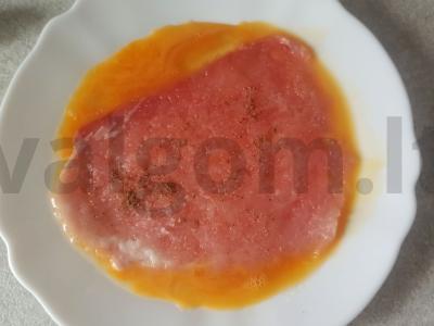 Koteliai tešloje Žingsnis 3