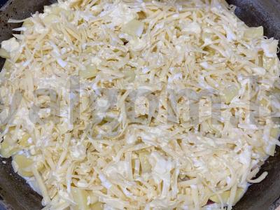 Prancūziškas mėsos patiekalas su veršiena ir gaudos sūriu Žingsnis 5