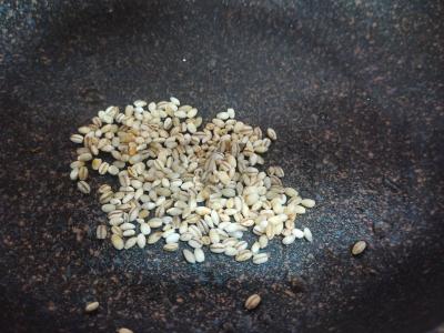 Perlovka su dešra ir sūriu orkaitėje Žingsnis 1