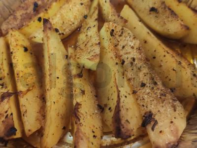 Kaimiški bulvės su barbekiu padažu Žingsnis 3