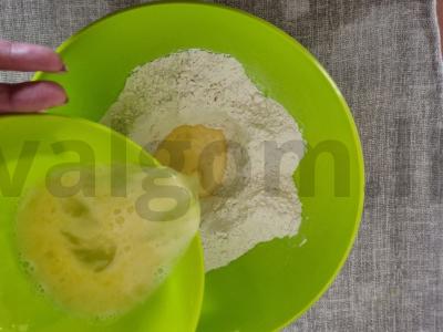 Namų kiaušinių makaronai Žingsnis 4