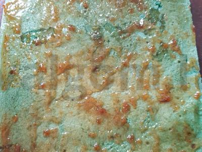 Spalvotas ritinys su uogiene Žingsnis 3