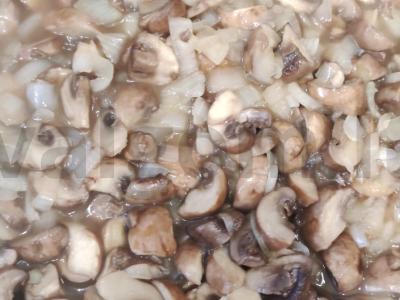 Česnakinis grybų padažas su vištiena Žingsnis 6