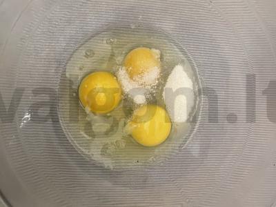 Blynai su varške ir bananais! Žingsnis 1