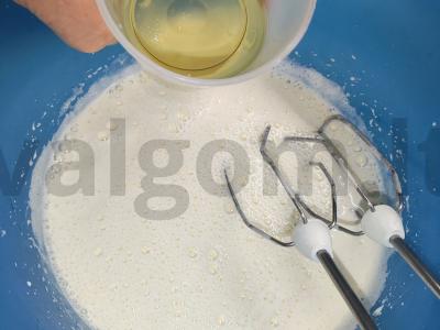 Šokoladinis keksiukas su vyšniomis pieno pagrindu Žingsnis 6