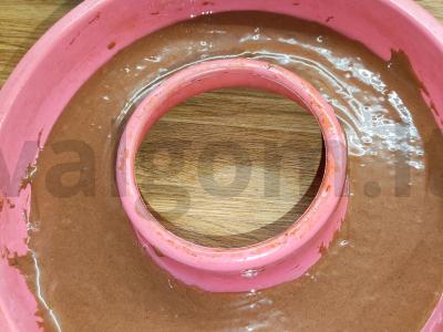 Šokoladinis keksiukas su vyšniomis pieno pagrindu Žingsnis 9