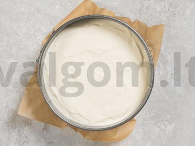 Klasikinis „Niujorko“ sūrio pyragas Žingsnis 5