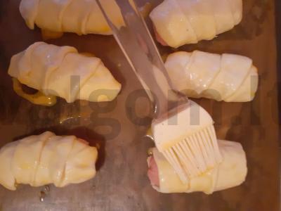 Sultingos dešrelės tešloje Žingsnis 4