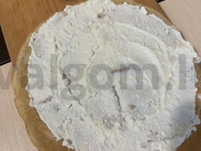 Blynai-ritinėliai su varškės kremu Žingsnis 5