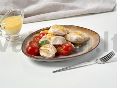 Kalakutienos filė, virta margarino su citrinos padažu pagrindine nuotrauka