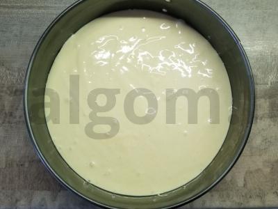 Šventinis tortas „Žiemos vyšnia“ Žingsnis 1