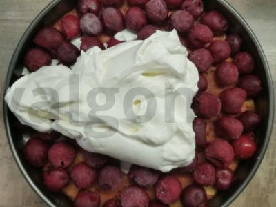 Šventinis tortas „Žiemos vyšnia“ Žingsnis 3