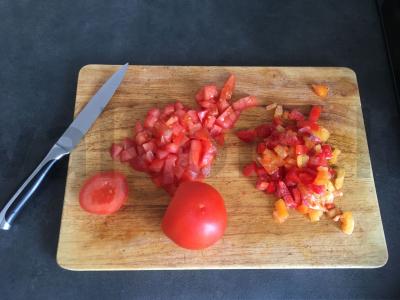 Šildantis rudens troškinys su baklažanais Žingsnis 3