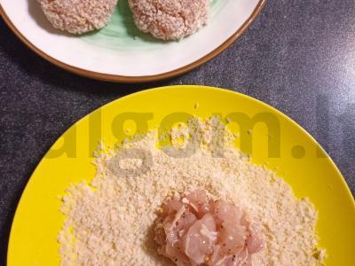 Švelnūs vištienos krokai Žingsnis 3