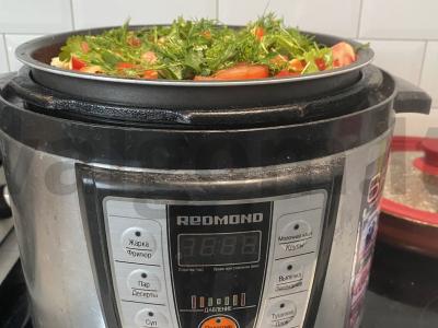 Uzbekiškas troškinys lėtoje viryklėje Žingsnis 12