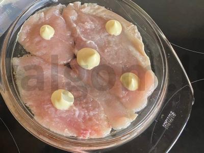 Vištienos atšaldytas su daržovėmis ir grybais Žingsnis 6