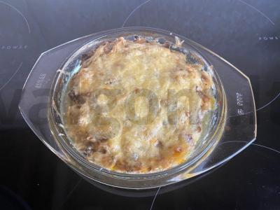 Vištienos atšaldytas su daržovėmis ir grybais Žingsnis 10