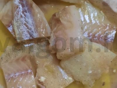 Kepta žuvis Žingsnis 3