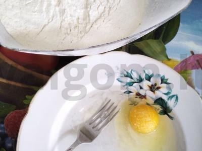 Kaimiška makaronai Žingsnis 1