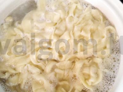 Kaimiška makaronai Žingsnis 3