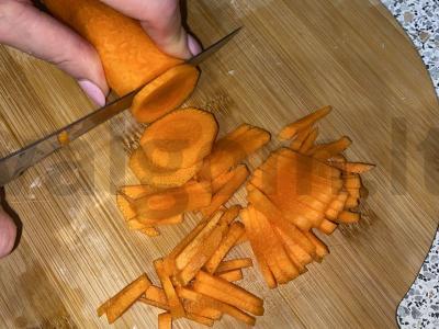 Sriuba per valandą pagal firminį receptą, su rūkytais produktais Žingsnis 7