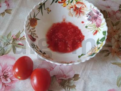 Makaronai su triušio faršu ir daržovėmis Žingsnis 1