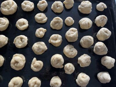 Vanilinis sausainis ant druskos Žingsnis 5