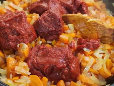 Cukinijų ikra su morkomis žiemai Žingsnis 5