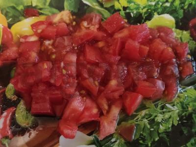 Makaronai su dešrelėmis ir daržovėmis Žingsnis 2