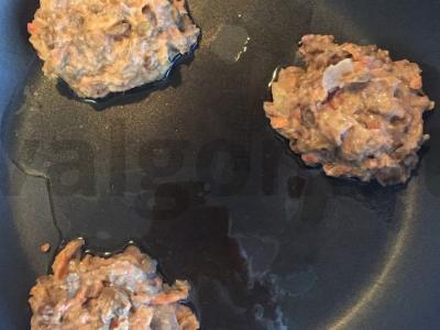 Rudųjų lęšių kotletai Žingsnis 5