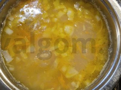 Paprastas žirnių sriuba Žingsnis 5