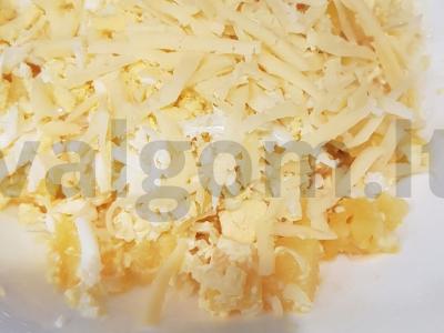 Salotos su ananasais ir krevetėmis Žingsnis 2