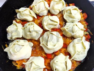 Sultingi mantai su kiauliena ir jautiena namuose Žingsnis 4