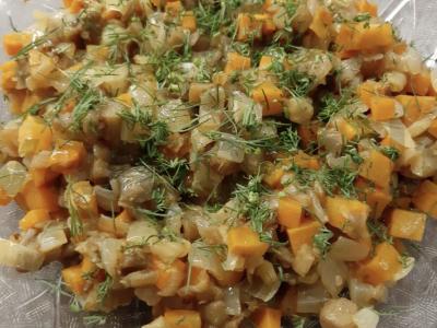 Baklažanų ikra pagal mėgstamą receptą pagrindine nuotrauka