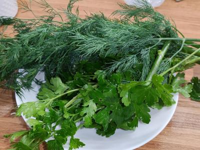 Universalus česnakinis prieskonis Žingsnis 3