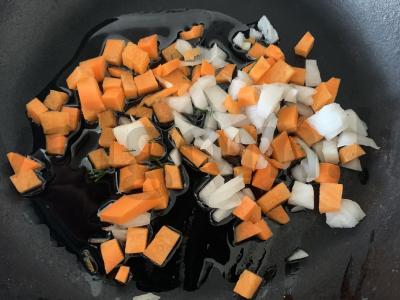 Žaliosios lęšių kotletai Žingsnis 3