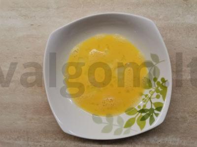 Namų blynai su varške ir lašiša Žingsnis 5