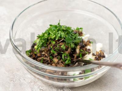 Ravioliai su grybais ir sūriu Žingsnis 2